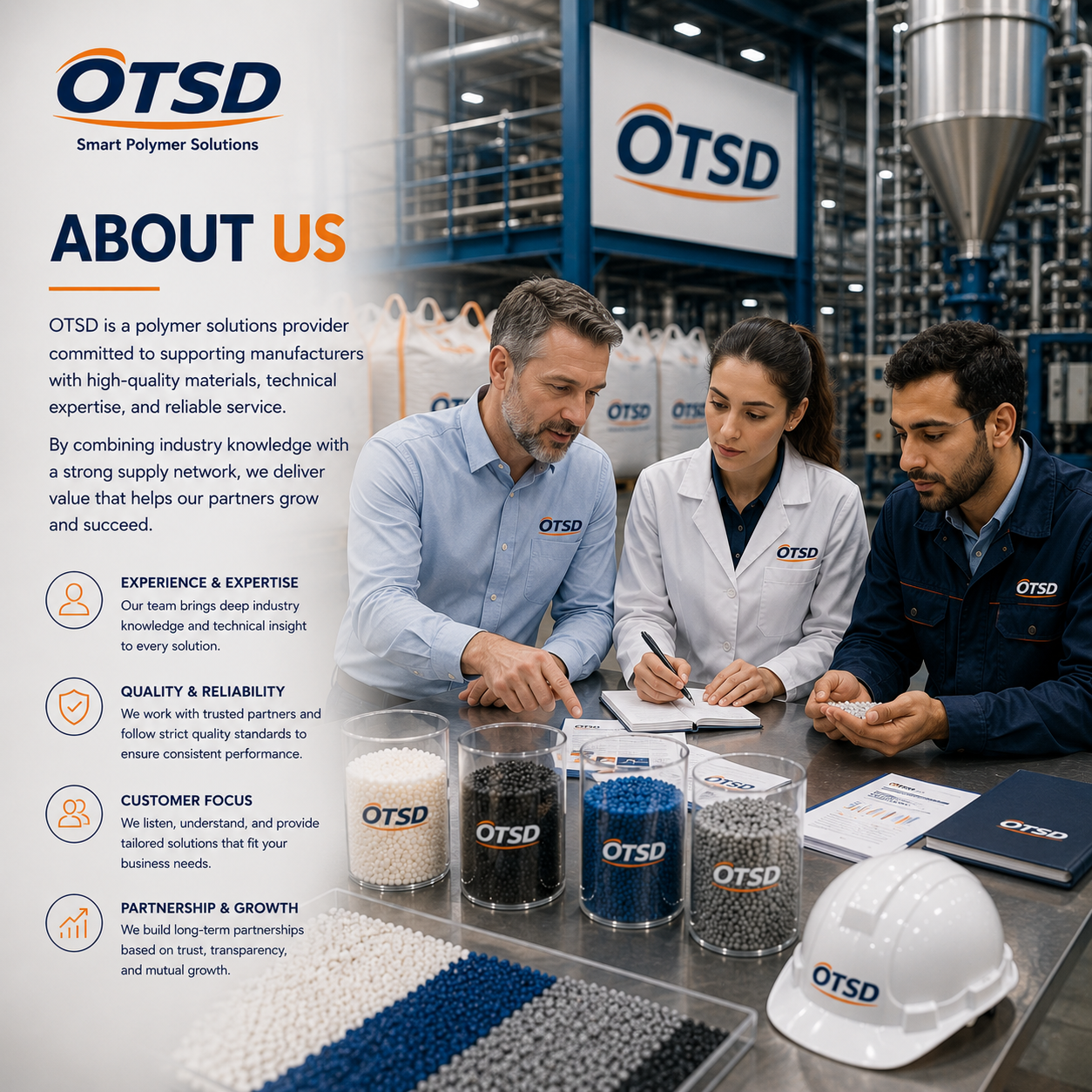 OTSD polymer solutions company and professional team