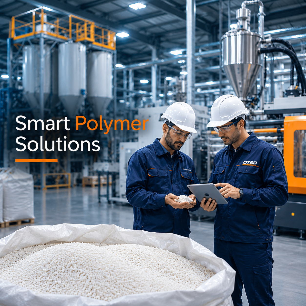 High-quality polymer raw materials and industrial manufacturing solutions by OTSD