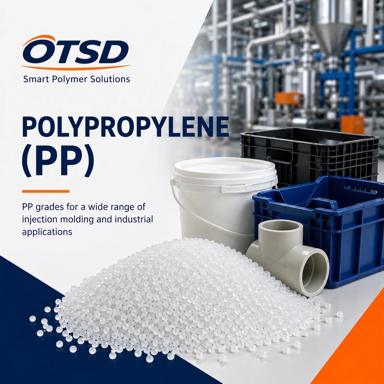 OTSD polypropylene PP materials for industrial and consumer products